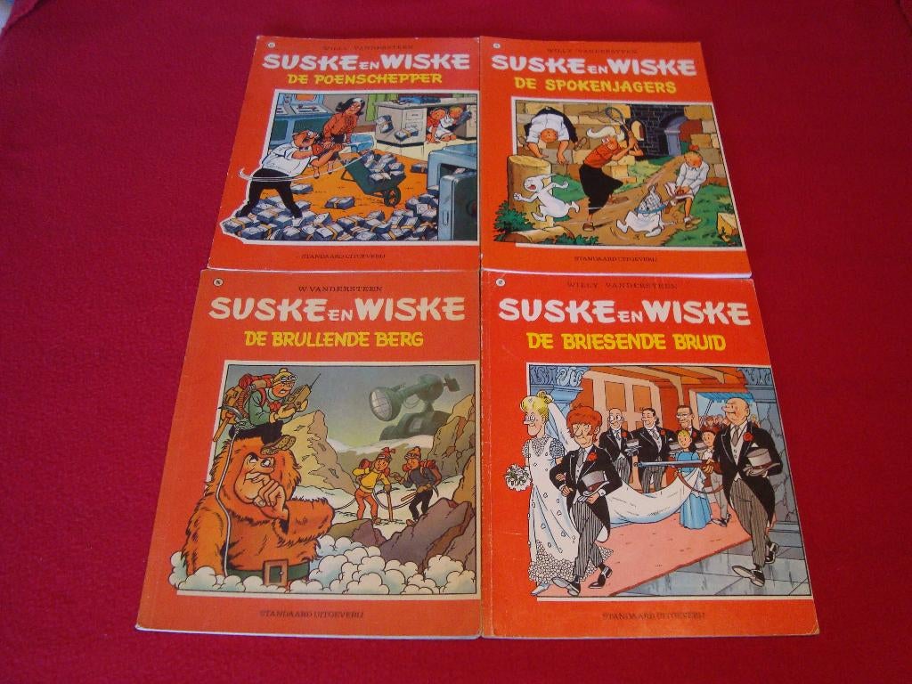 60 suske en wiske strips, Plusieurs BD, Enlèvement ou Envoi, Willy Vandersteen