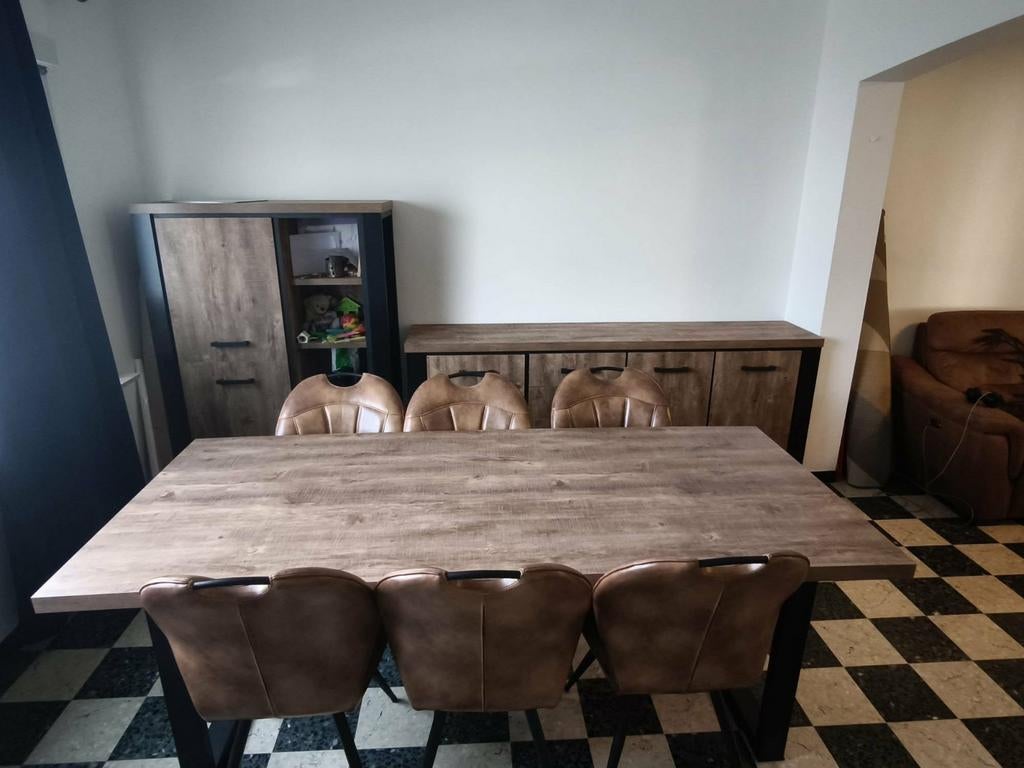Salle à manger sans les chaises + meuble tv et table salon, Enlèvement