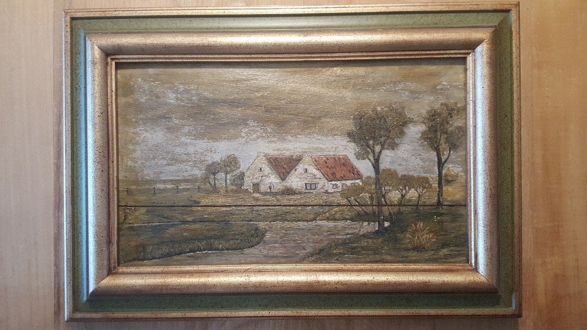 Mooi en sfeervol schilderij
Zachte, warme kleuren.
In pracht, Antiek en Kunst, Ophalen of Verzenden