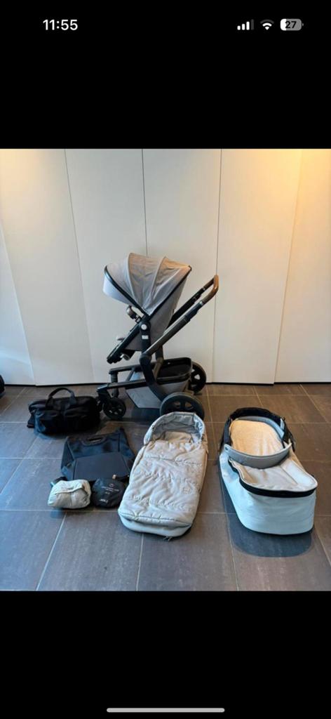 Joolz day 3 kinderwagen incl alle accessoires, Verstelbare duwstang, Zo goed als nieuw, Maxi-Cosi, Ophalen