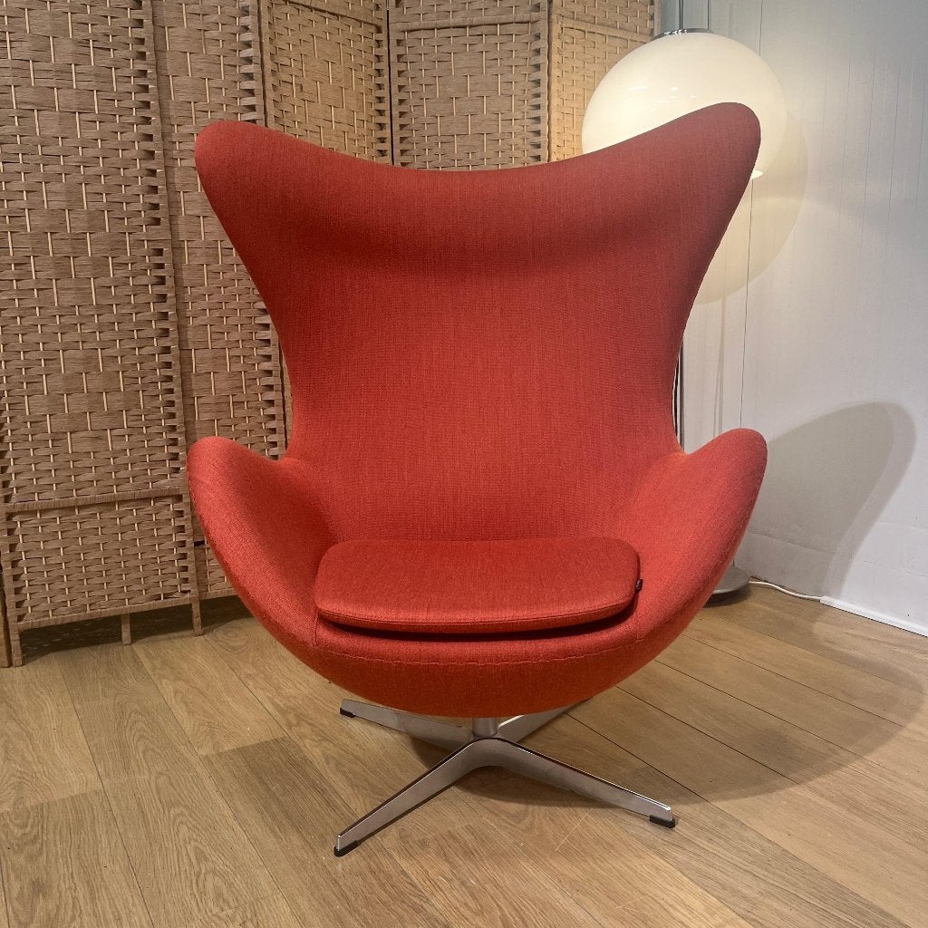 MODÈLE D’EXPOSITION Fritz Hansen Egg fauteuil + garantie, Maison & Meubles, Enlèvement ou Envoi, Design Fauteuil Stoel Fritz Hansen