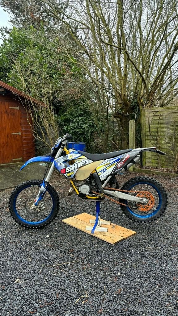 Husaberg 125 TE 2 temps homologuée route., Occasion, 125 cm³, Particulier, Enduro