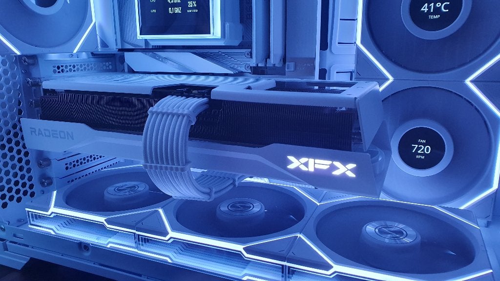 XFX RX 9070 SWIFT 16GB RADEON AMD, Computers en Software, Videokaarten, Zo goed als nieuw, AMD, PCI-Express 5.0, GDDR5, HDMI, DisplayPort