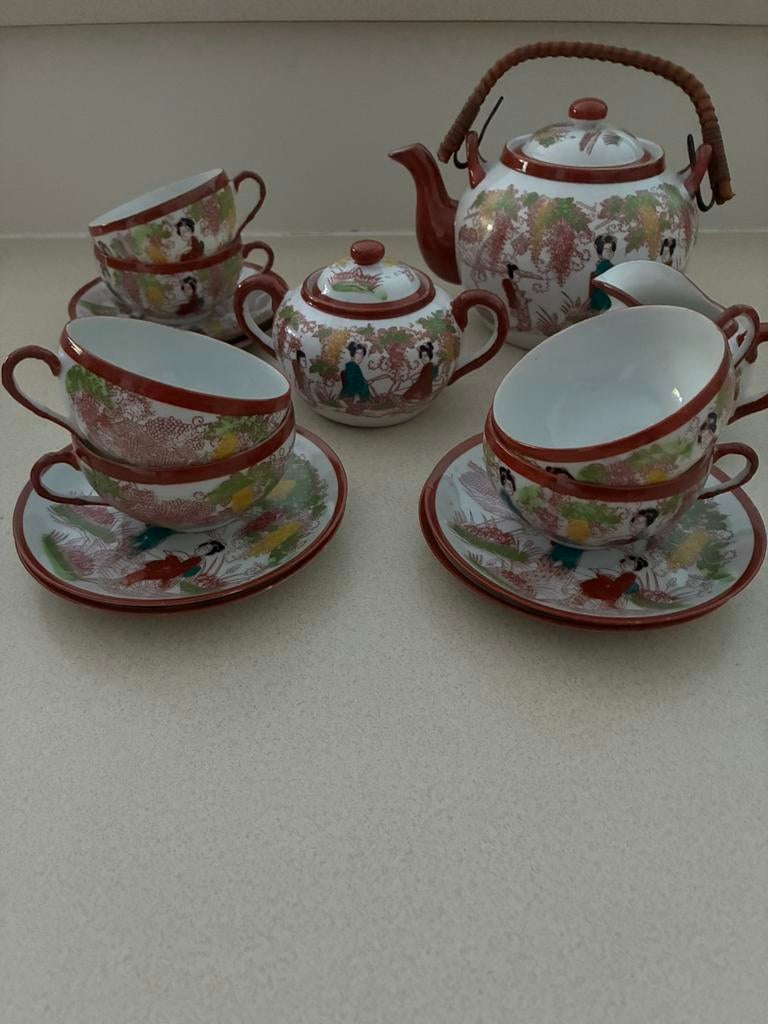 Thee servies japans vintage, Enlèvement