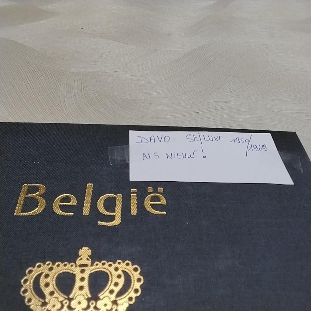 BELGIE  ledig DAVO STANDAARD LUXE ALBUM 1950/69, Ophalen of Verzenden