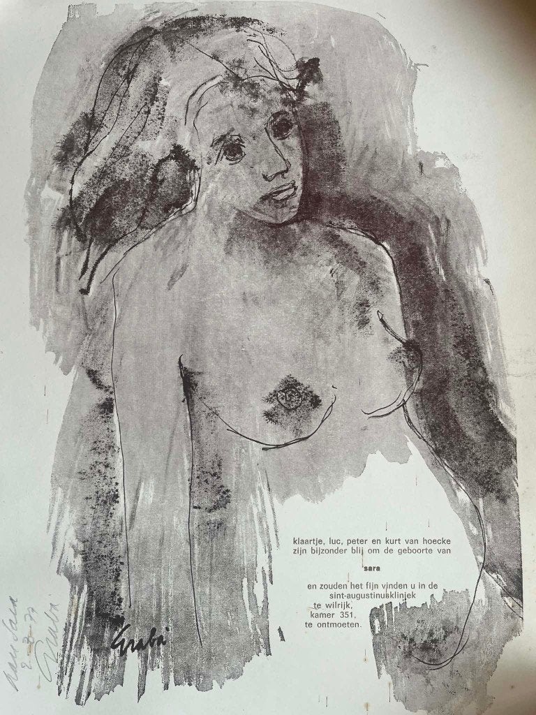 2 litho's Graba, Ophalen of Verzenden