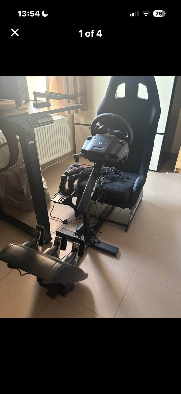 Playseat evolution (appart ook verkrijgbaar), Ophalen, Online, 1 speler, Zo goed als nieuw