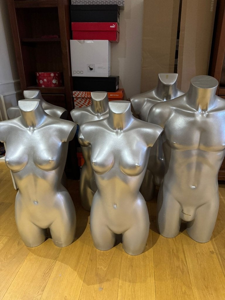 7x paspoppen Torso Buste voor lingerie en/of badkleding, Enlèvement, Comme neuf, Autres types