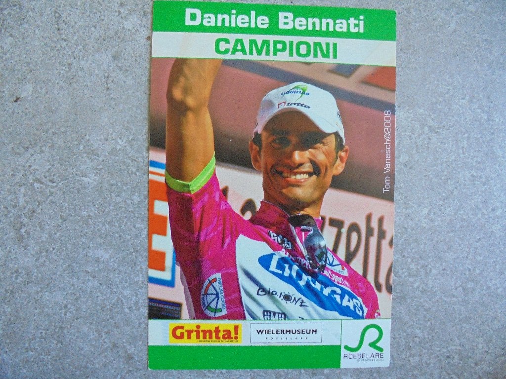 Wielerfoto Daniele Bennati, Verzenden