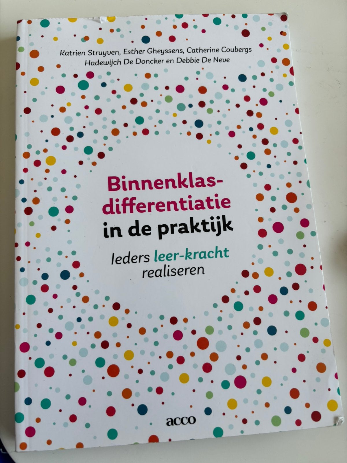 Katrien Struyven - Binnenklasdifferentiatie in de praktijk, Ophalen of Verzenden, Katrien Struyven