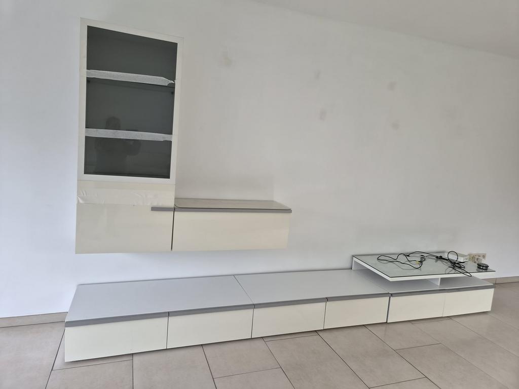 Zwevend TV-meubel compleet set, Maison & Meubles, Enlèvement, Comme neuf