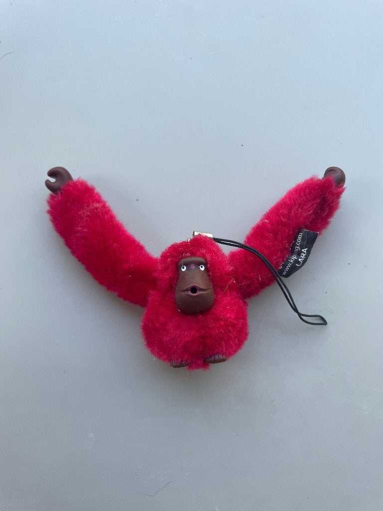 Rood Kipling-aapje Lara, Ophalen of Verzenden, Zo goed als nieuw