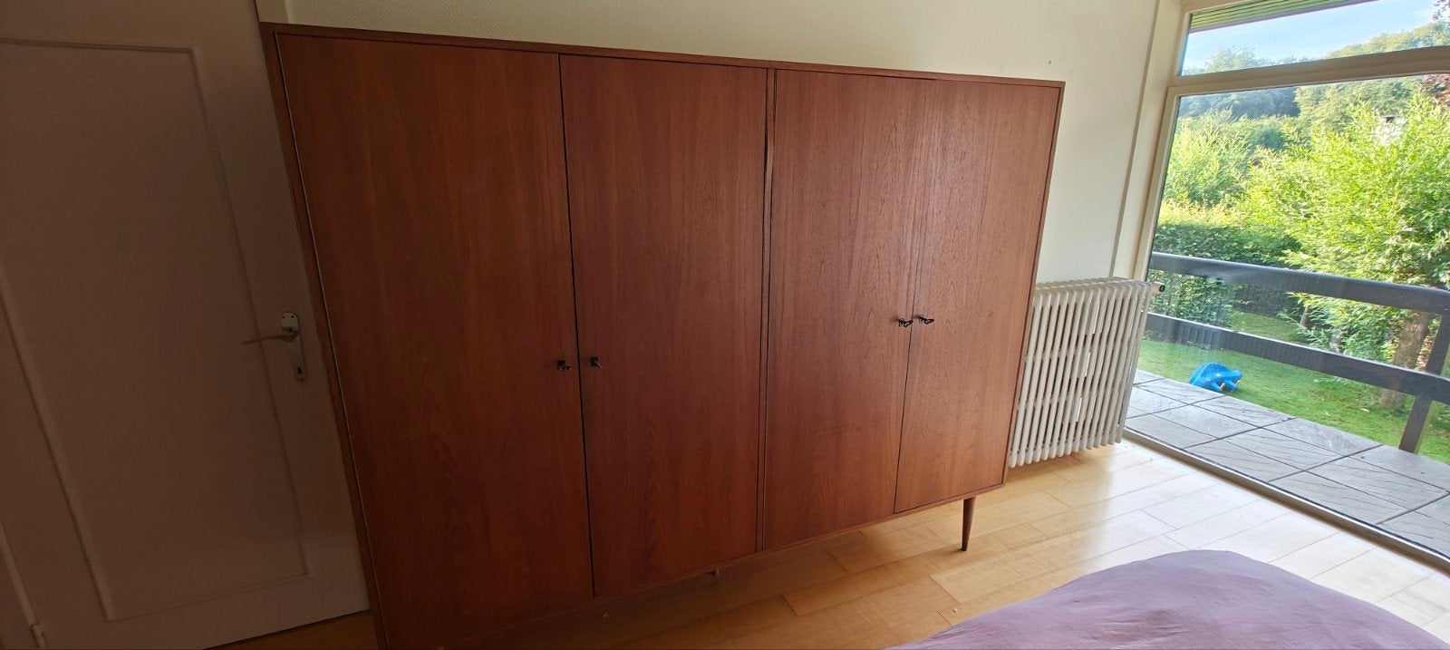 Houten kleerkast in goede staat, Huis en Inrichting, Kasten | Kleerkasten, Ophalen