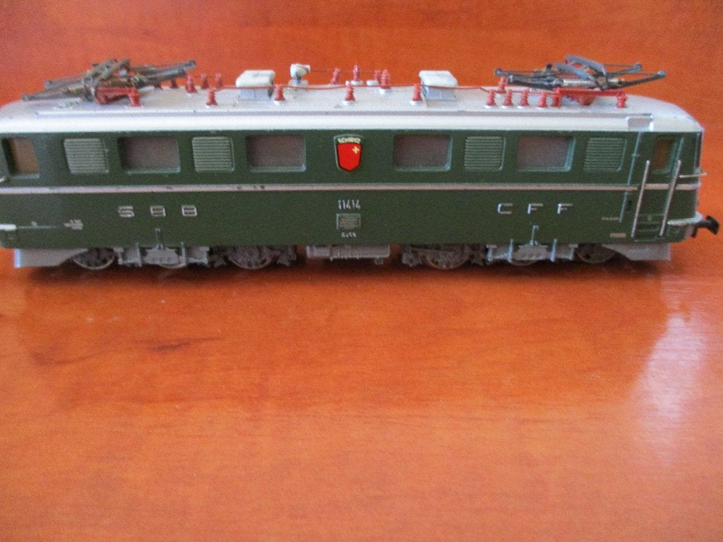Märklin groene loc SBB CFF Schwyz, Hobby en Vrije tijd, Wisselstroom, Locomotief, Ophalen of Verzenden, Zo goed als nieuw
