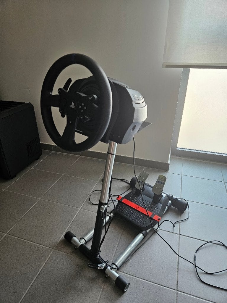 Thrustmaster T300 RS stuur + wheel stand pro, Ophalen, Zo goed als nieuw, Thrustmaster