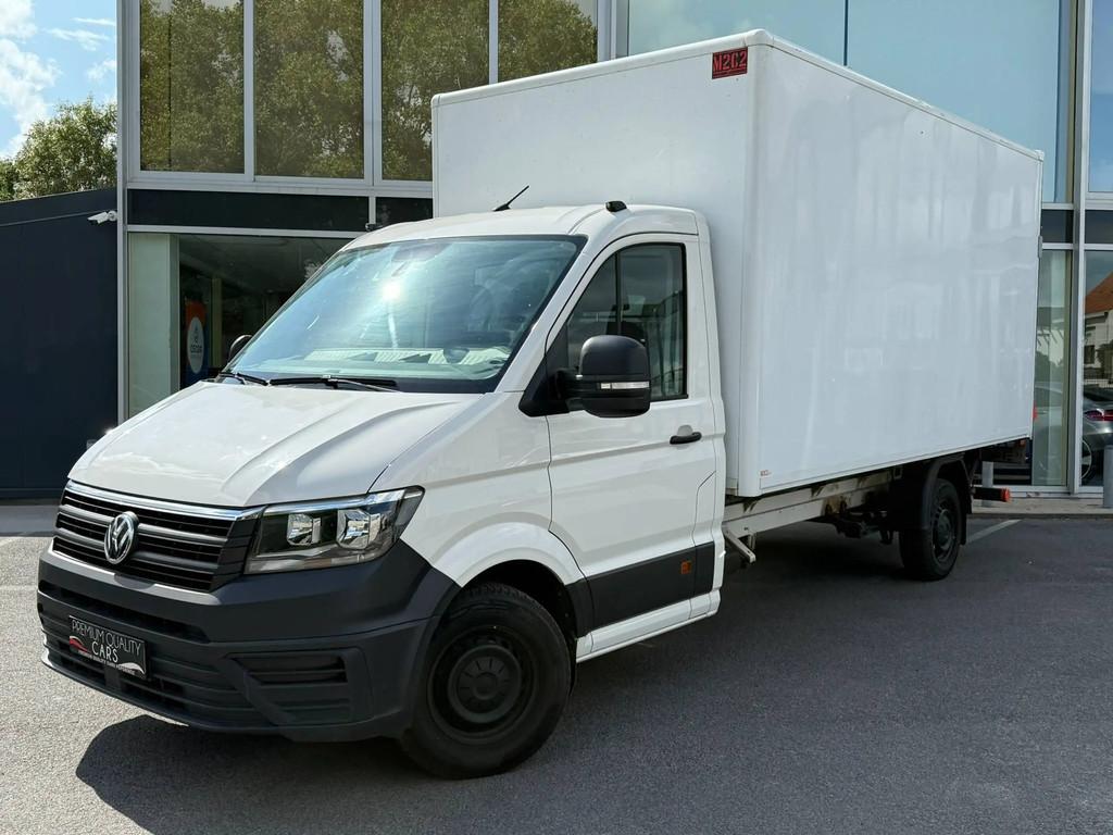 Volkswagen Crafter LAADBRUG / CARPLAY / CRUISECONTROL / AIRC, Auto's, Stof, Gebruikt, 4 cilinders, Volkswagen