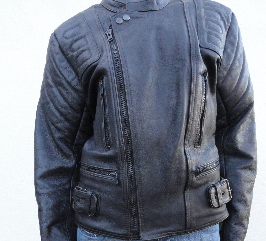 VESTE MOTO  plein cuir, Ophalen, Tweedehands, Overige typen