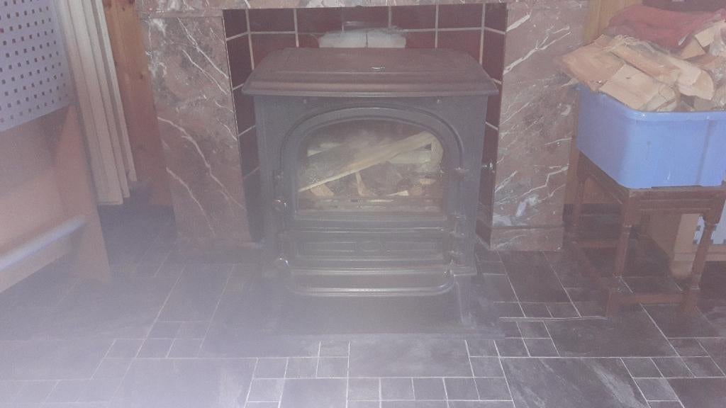 poêle bois et charbon marque saye 94, Enlèvement, Utilisé, Bois, Poêle à bois