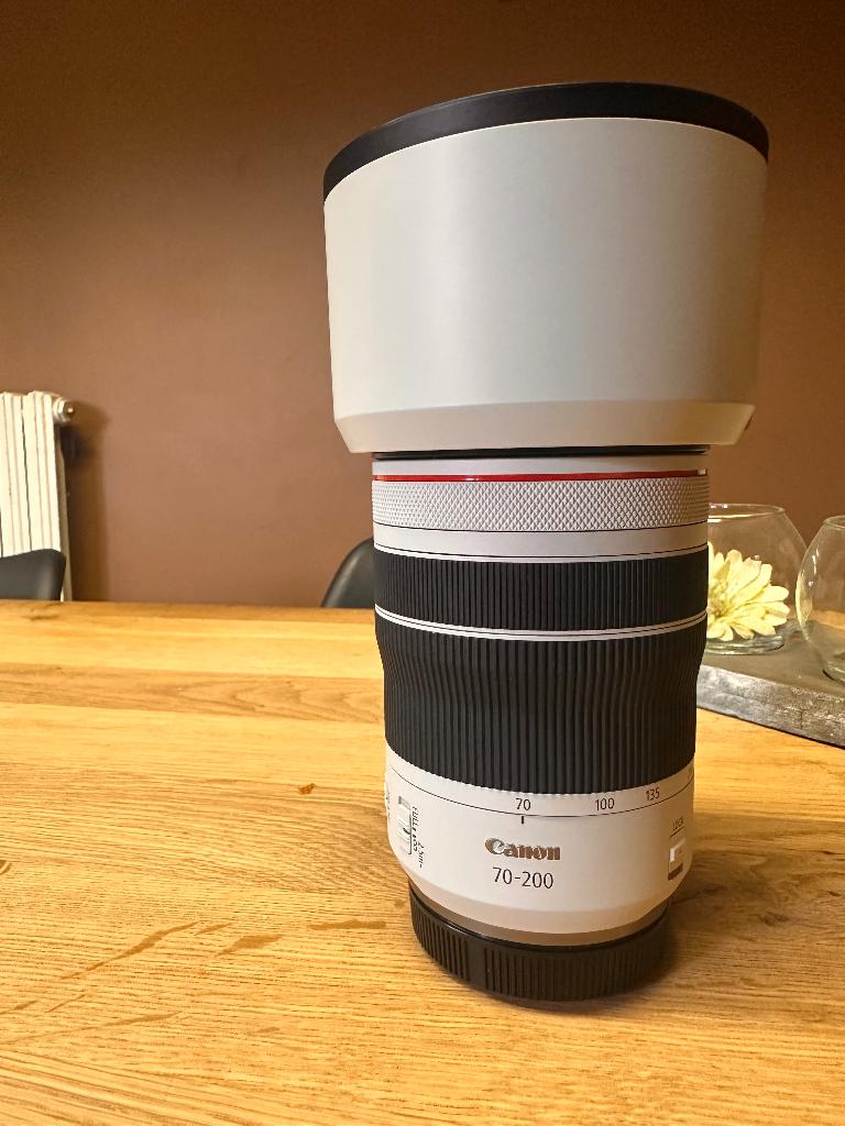 Canon RF 70-200mm F/4L, Audio, Tv en Foto, Foto | Lenzen en Objectieven, Ophalen, Telelens, Zo goed als nieuw, Zoom