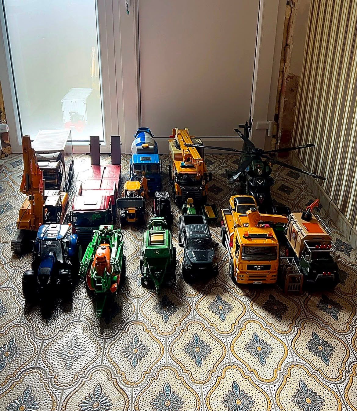 Bruder wagens groot lot liefst een koop, Ophalen, Zo goed als nieuw