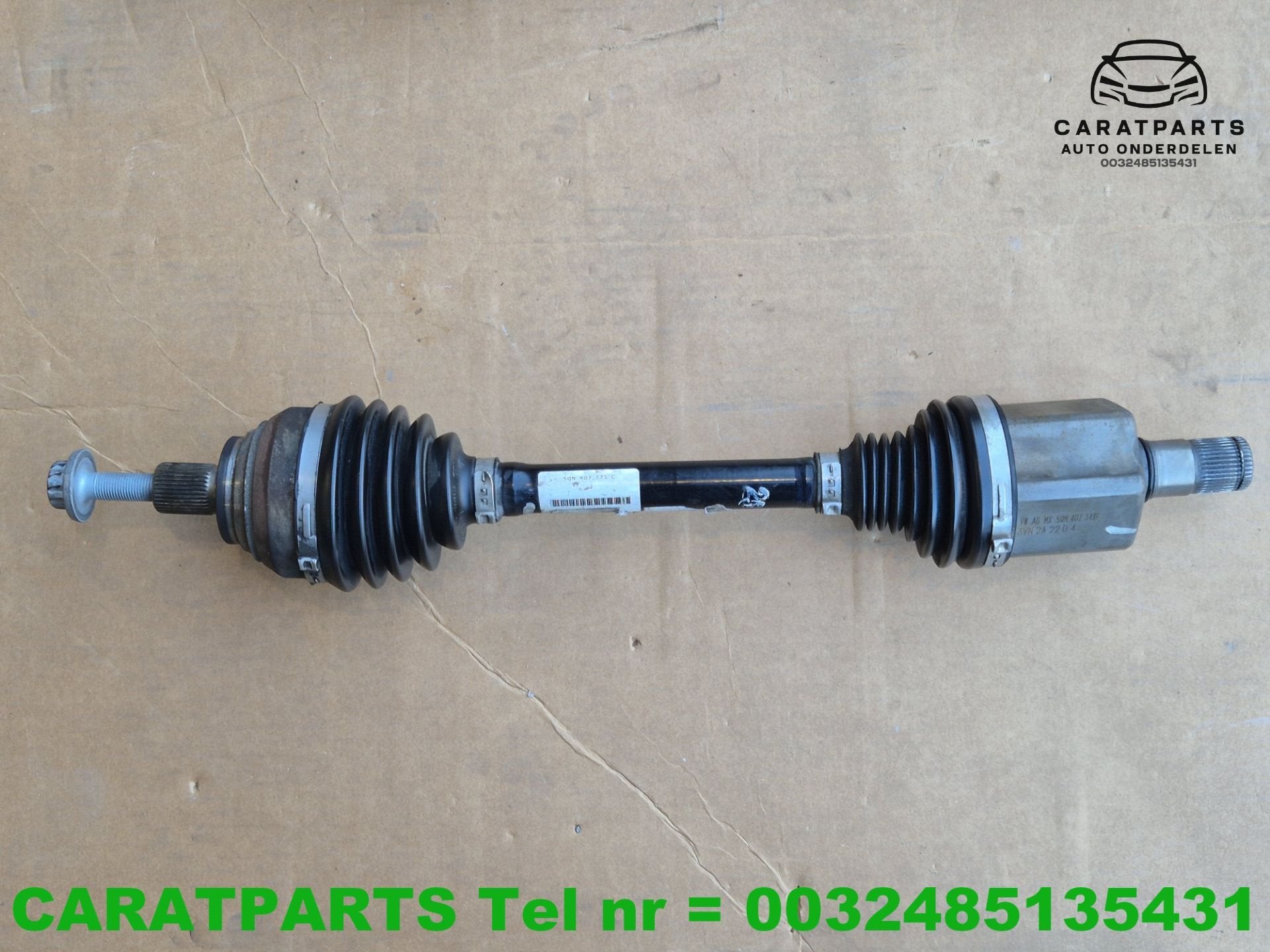 5QN407271C Cupra Formentor aandrijfas Tiguan Allspace cardan, Auto-onderdelen, Seat, Gebruikt, Autovia A-2, Km 585 585
08760  Martorell, ES