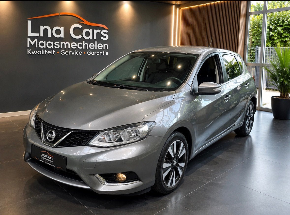 Nissan Pulsar 1.2 benzine met Garantie 12 maanden 105.000 km, Auto's, Nissan, Voorwielaandrijving, Dealer onderhouden, Stof, 4 cilinders