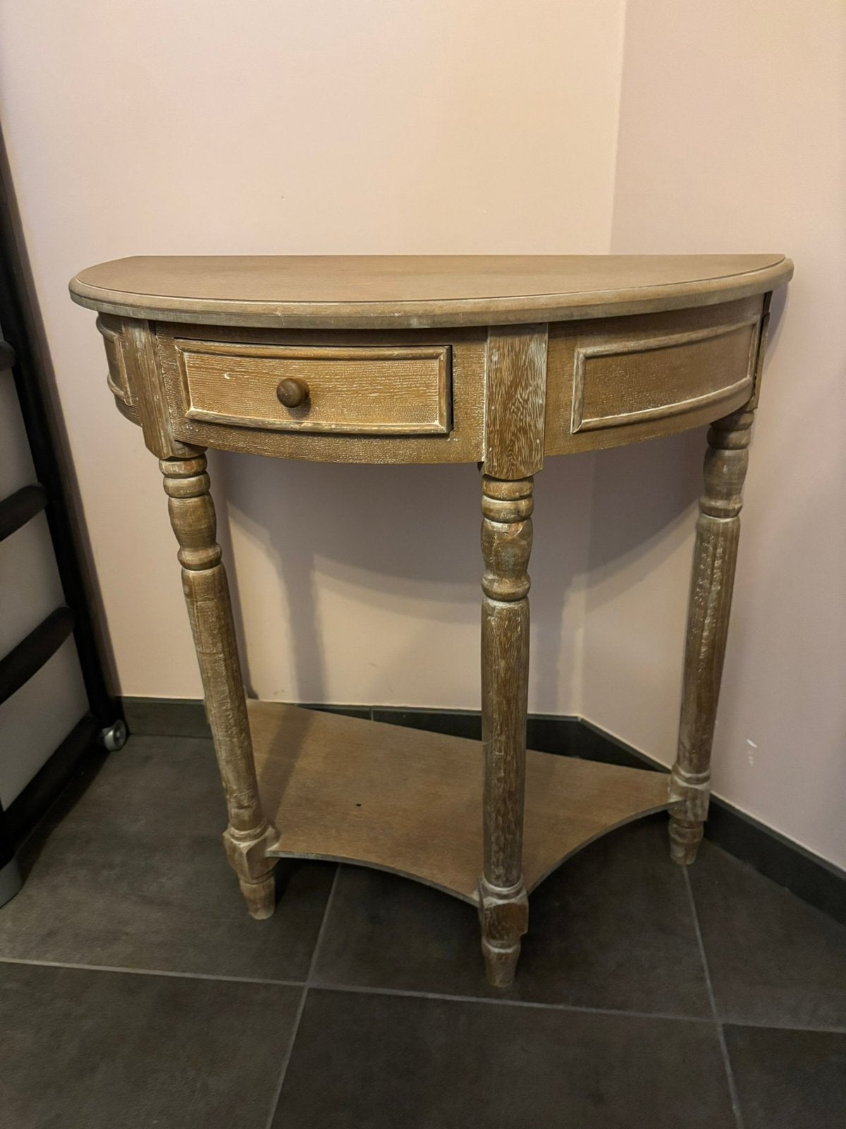 Meuble demi rond en bois, Maison & Meubles, Enlèvement, Utilisé, Rond