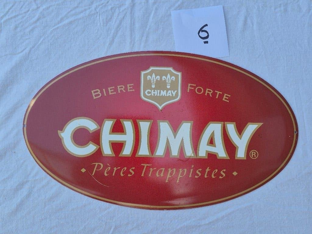 panneau d'affichage en métal n 6, Enlèvement, Comme neuf, Panneau publicitaire