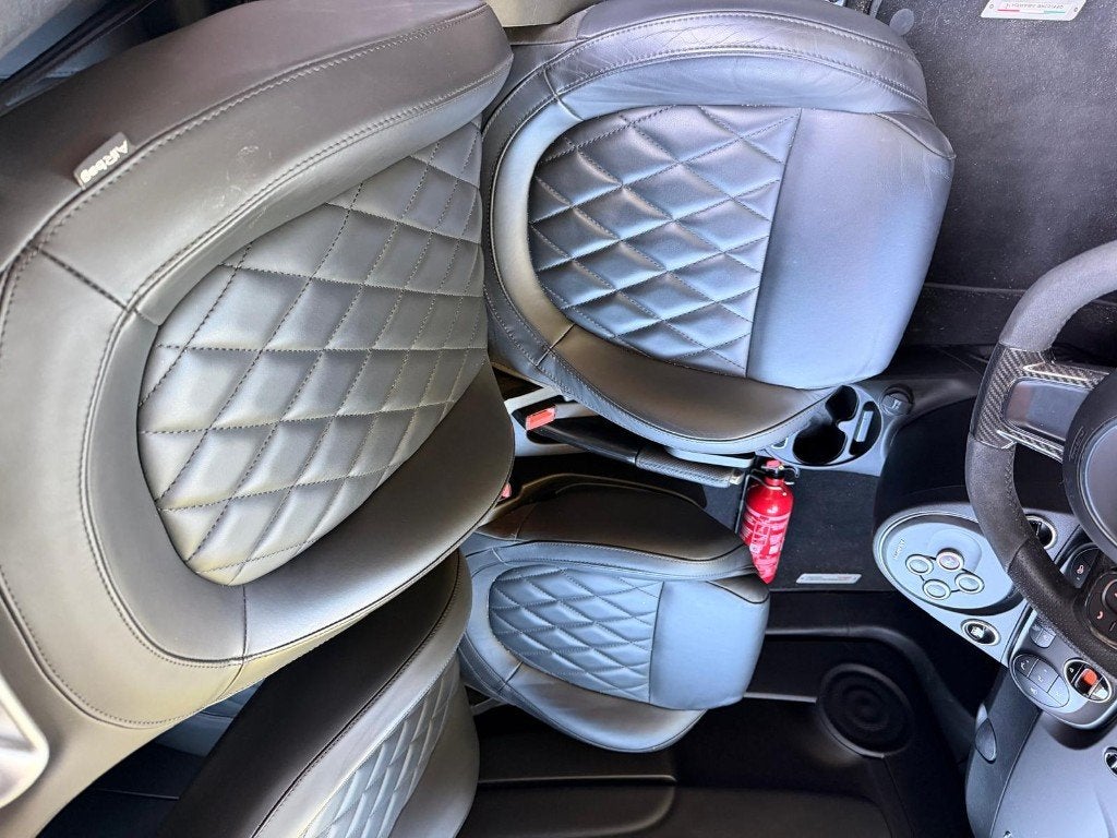 Abarth 595C Competizione 180 ch MTA Cabrio — 2022, Autos, Cuir, Argent ou Gris, Euro 6, Cabriolet