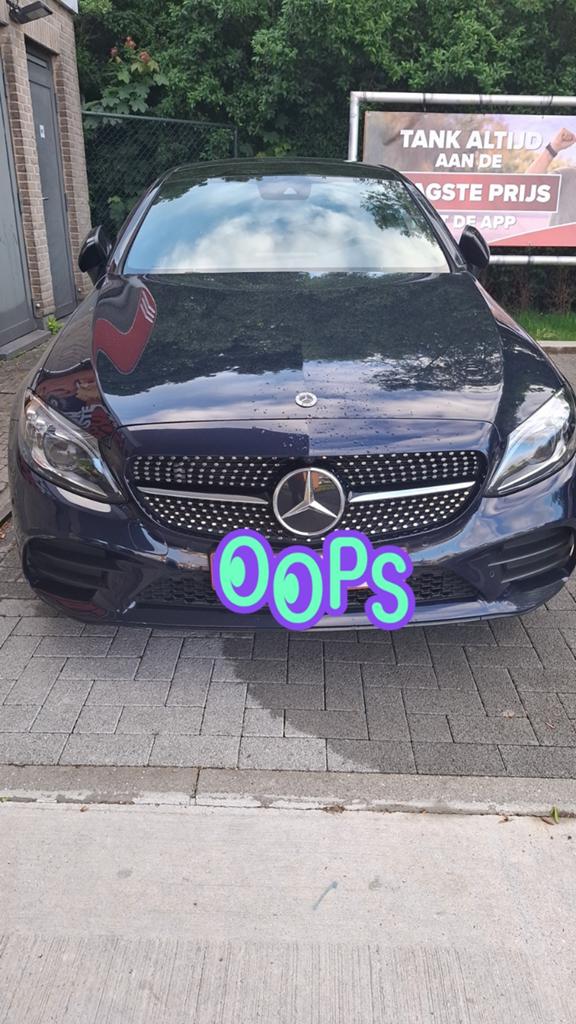 Te koop Mercedes c 200 coupe benzine,  22000 km, Auto's, Particulier, Coupé, Te koop, Benzine