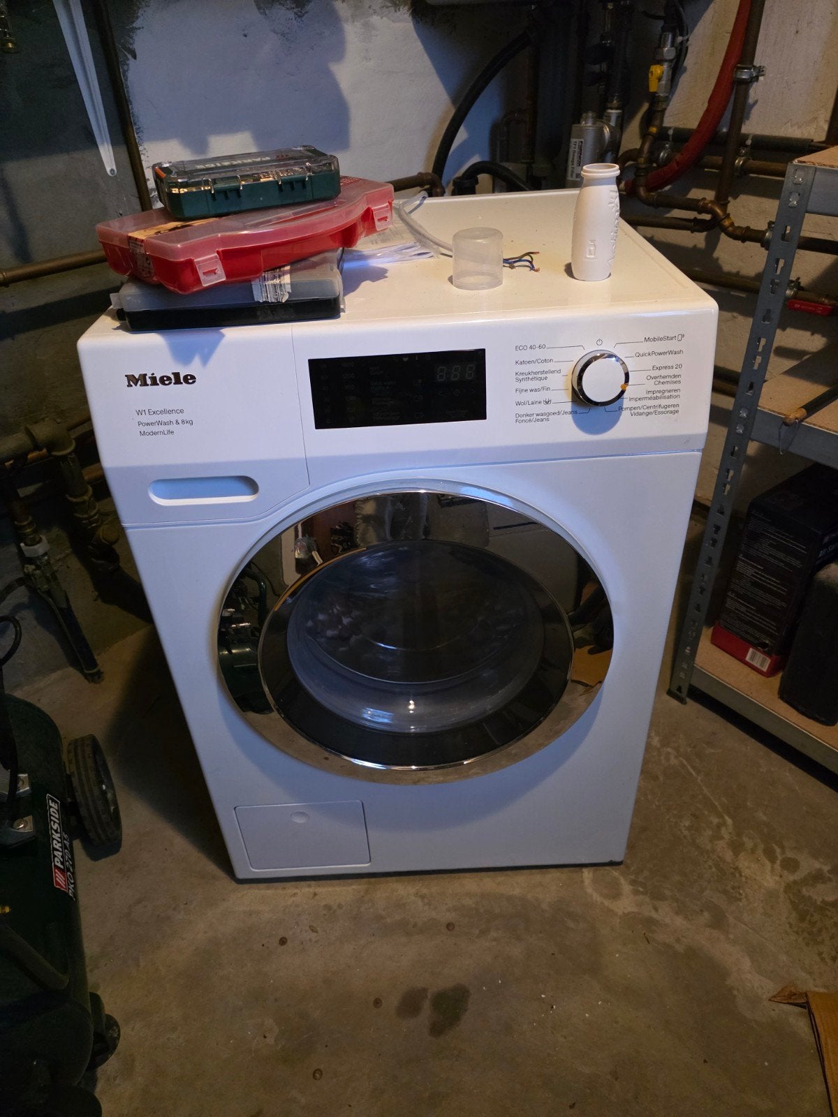 Wasmachine Miele W1 exellence 8kg, Elektronische apparatuur, Wasmachines, Ophalen