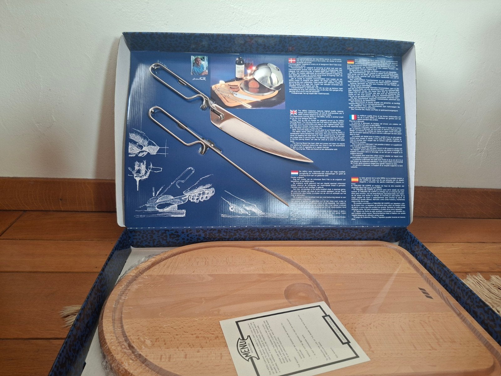 planche à découper pour viande, Enlèvement