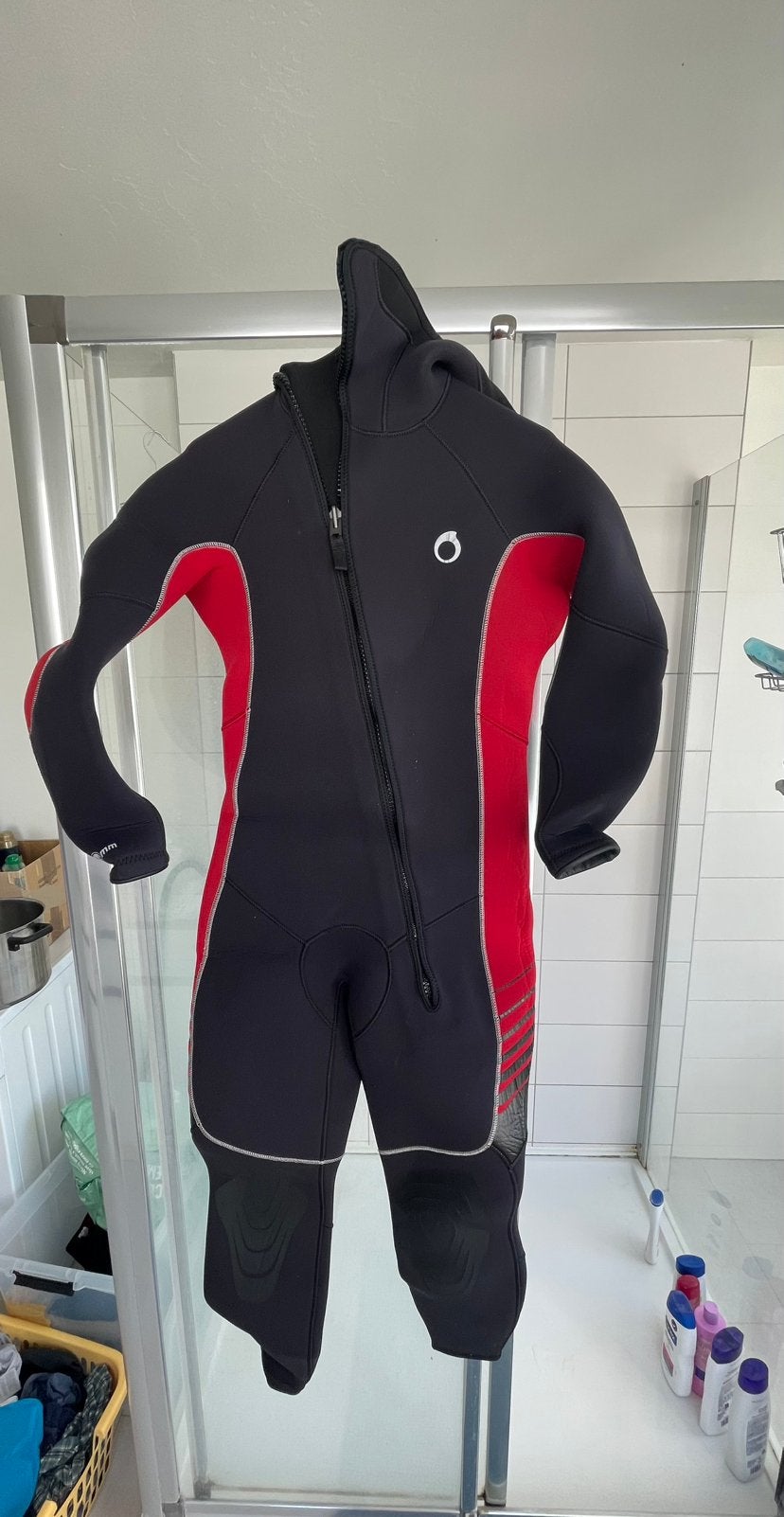 Combinaison de plongée 7,5mm, Sports nautiques & Bateaux, Plongée, Enlèvement ou Envoi, Comme neuf, Combinaison de plongée