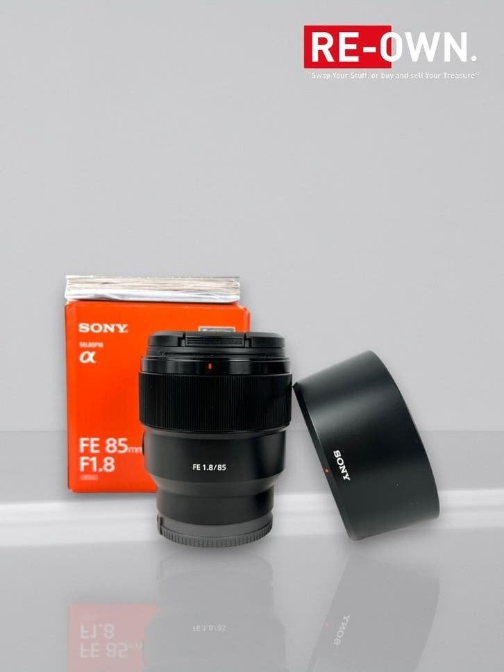 SONY FE 85MM F/1.8 | PORTRETLENS | NIEUWSTAAT | GARANTIE, Sony E-mount, 85 mm, Sony, ,