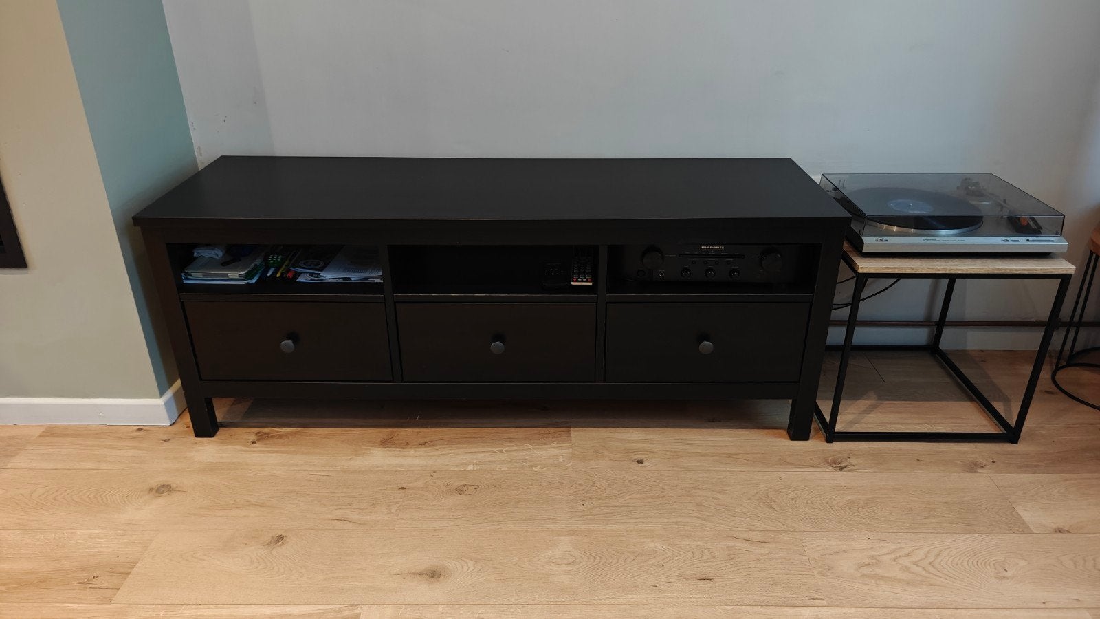 tv-meubel 1.50m, Ophalen, 100 tot 150 cm, Zo goed als nieuw, Minder dan 100 cm