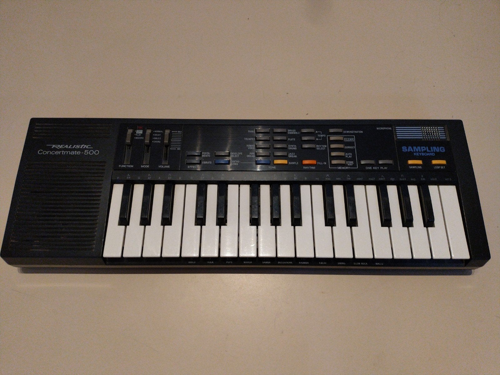 Realistic Concertmate 500 (aka Casio SK-1), Muziek en Instrumenten, Ophalen of Verzenden, Gebruikt, Overige aantallen, Overige merken