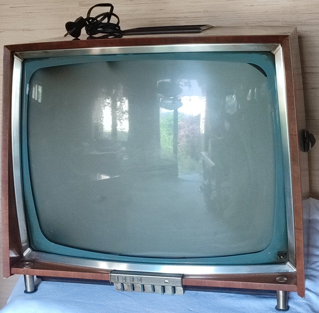 Oude vintage Acec 4971 televisie, Antiek en Kunst, Ophalen