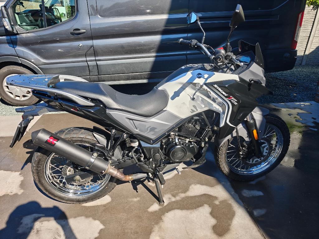 SYM NH T125 met nieuwe uitlaat (zwaarder geluid), Motoren, Occasion, Particulier, 125 cc, Toermotor