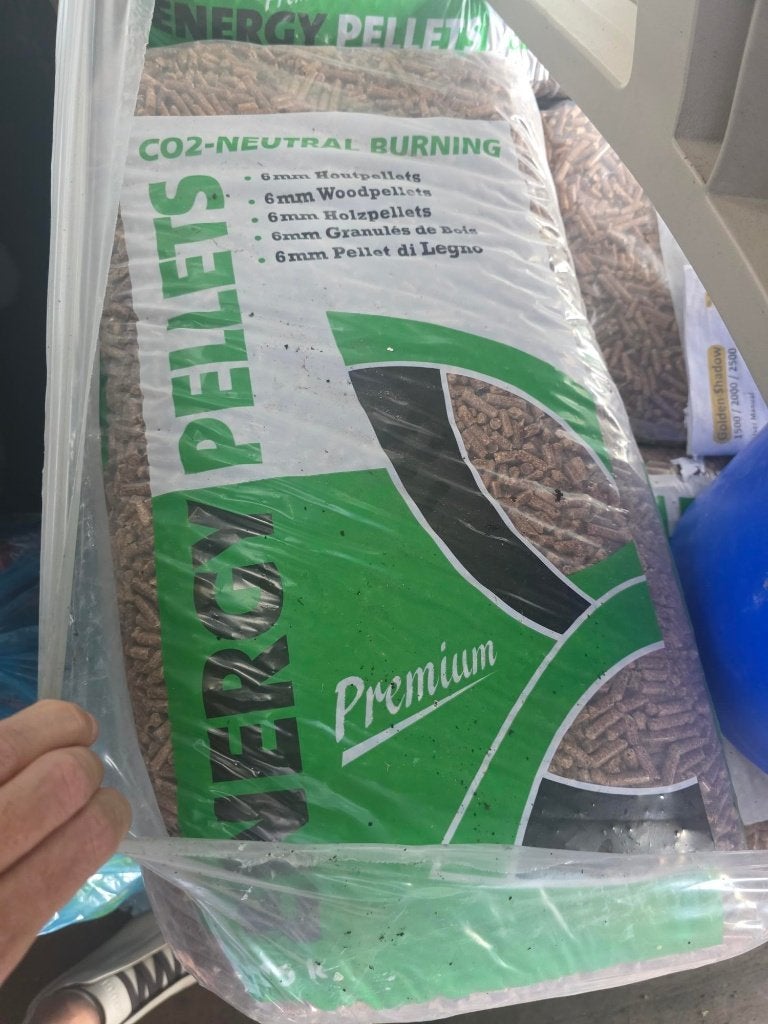 Pellets, Tuin en Terras, Brandhout, Ophalen