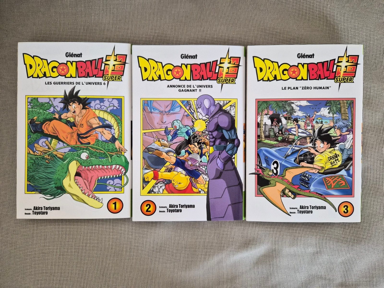 Dragon Ball Super tomes 1,2,3, Livres, Enlèvement