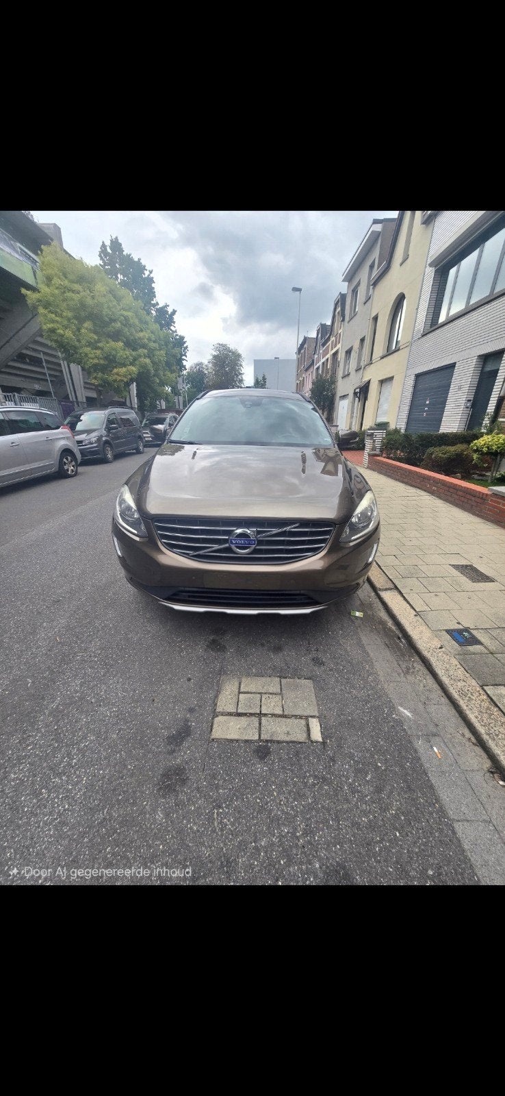 VOLVO XC60, Auto's, Voorwielaandrijving, 4 cilinders, Bruin, Leder