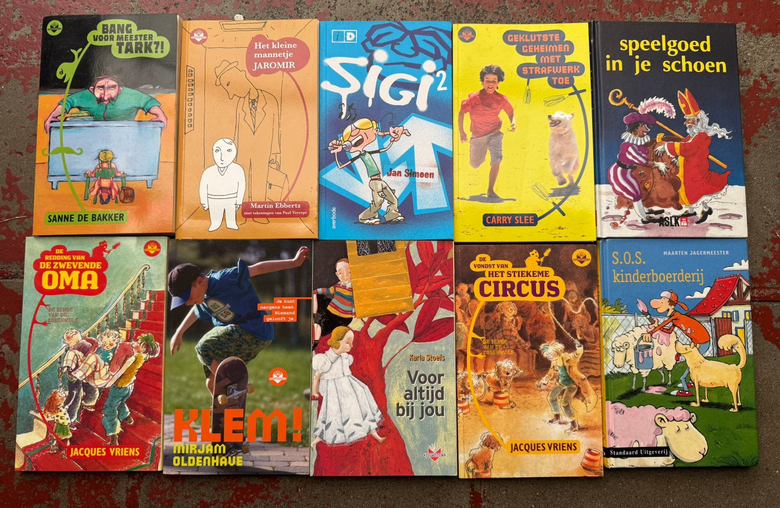 Kinder- en jeugdboeken divers (10 st.), Boeken, Ophalen, Zo goed als nieuw, Fictie algemeen