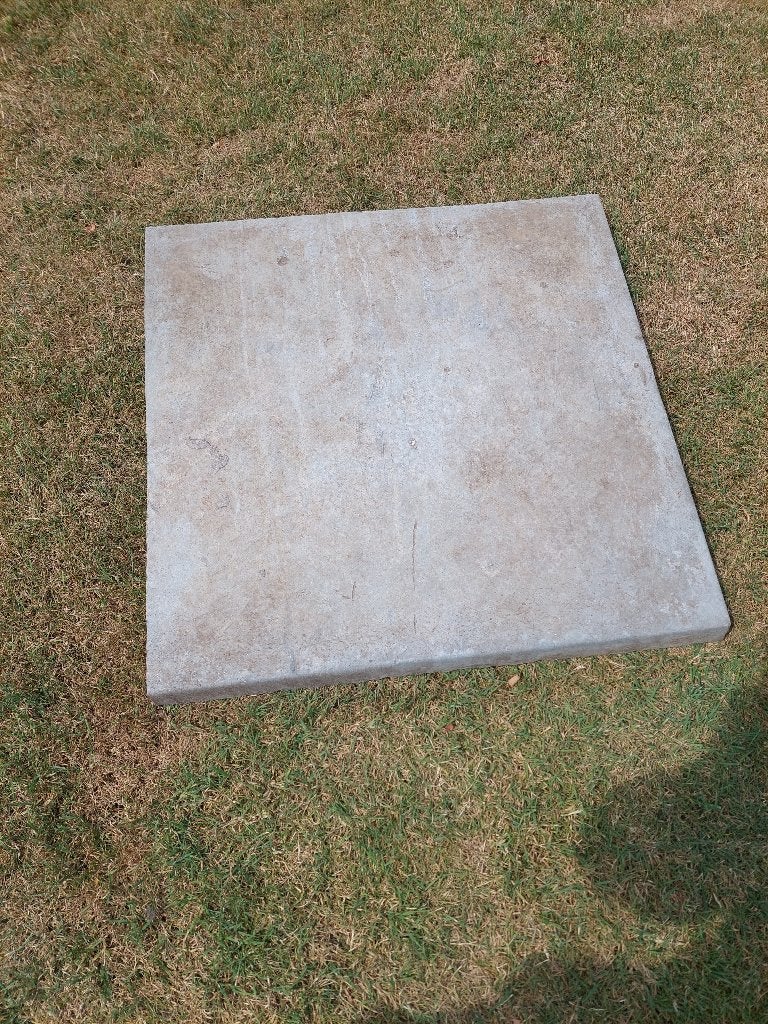 Gratis 1 betonnen deksel 70 cm x 70 x 5 cm, Doe-het-zelf en Bouw, Ophalen, Gebruikt, Betonplex, 50 tot 100 mm