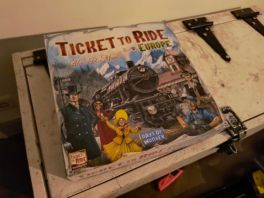 Ticket to ride Europa, Enlèvement