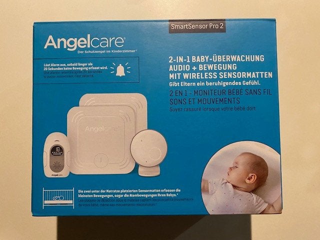 Babyfoon met 2 bewegingssensoren Angelcare SmartSensor Pro 2, Kinderen en Baby's, Babyfoons, Ophalen of Verzenden, Zo goed als nieuw