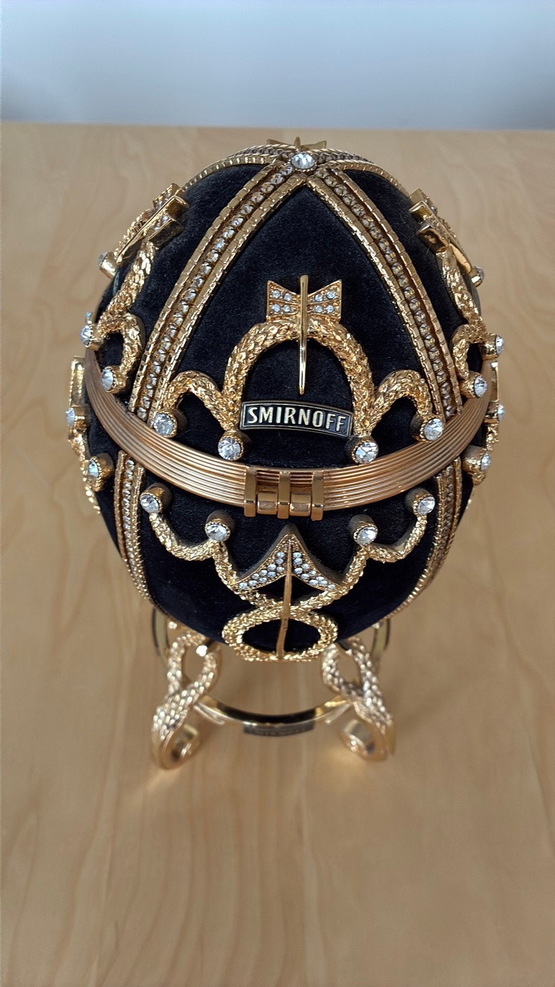 Rare Seau à glace Œuf style Fabergé SMIRNOFF Édition Limitée, Collections, Marques & Objets publicitaires, Enlèvement, Comme neuf