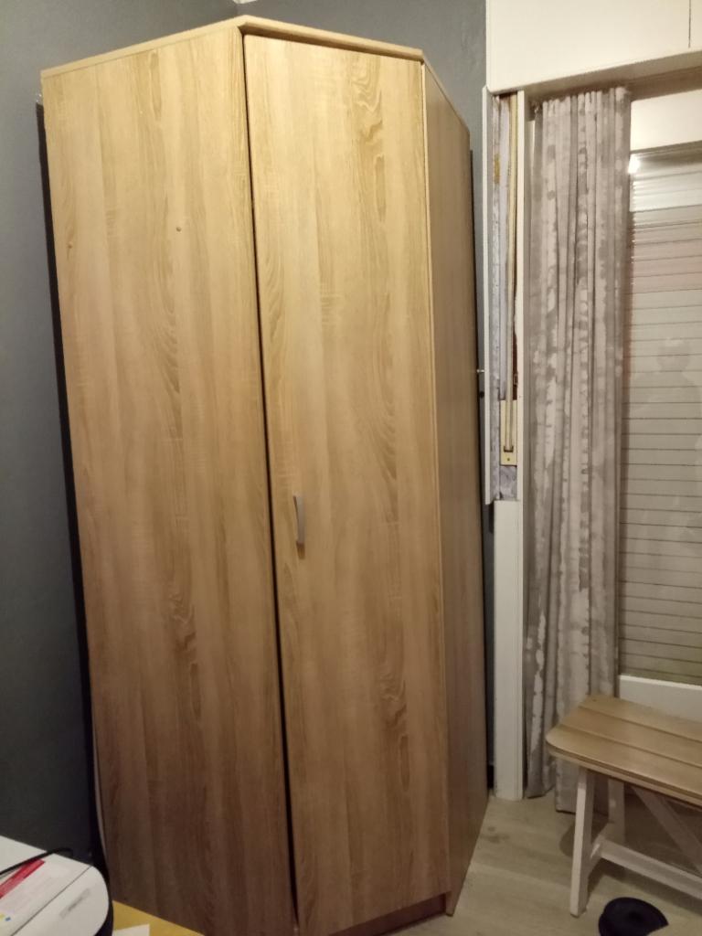 Armoire d'angle, Avec tablette(s), Enlèvement, Utilisé, 75 cm ou plus