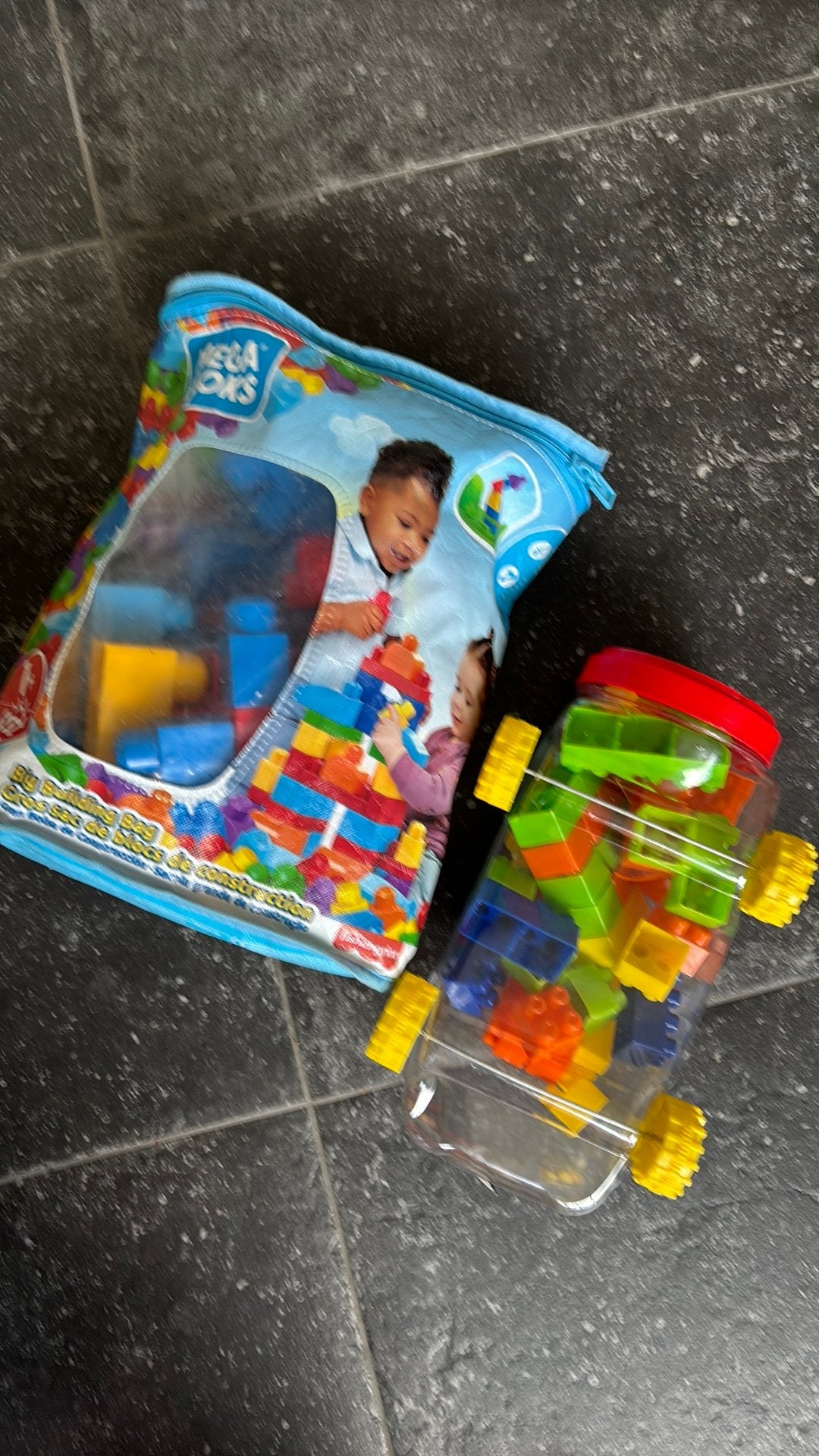 Set plastieken bouwstenen, Ophalen, Zo goed als nieuw, Jongen of Meisje