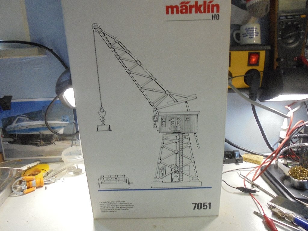 marklin 7051+wiad grijper, Analogique, Enlèvement ou Envoi, Courant alternatif, Comme neuf