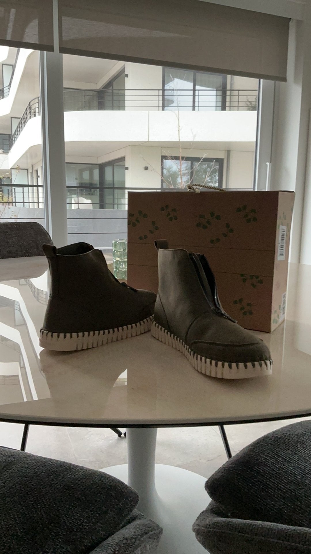 Nieuwe laarsjes,olijfgroen,maat 38 ,waterwerend ,, Ophalen, Overige kleuren, Lage of Enkellaarzen, Nieuw